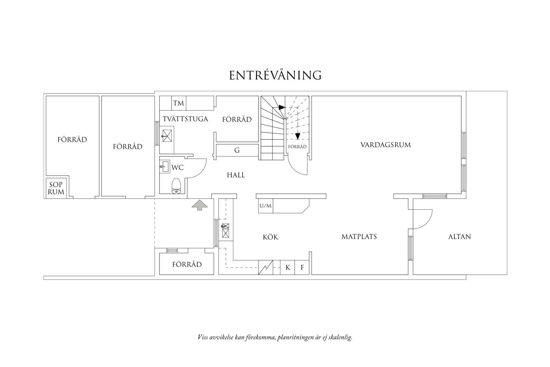 Planritning 1 Rävekärrsgatan 165