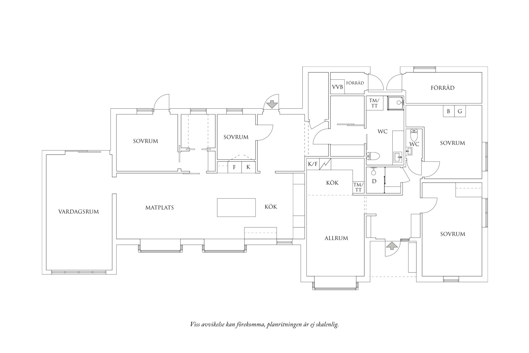 Planritning 1 Gatekärrsvägen 25