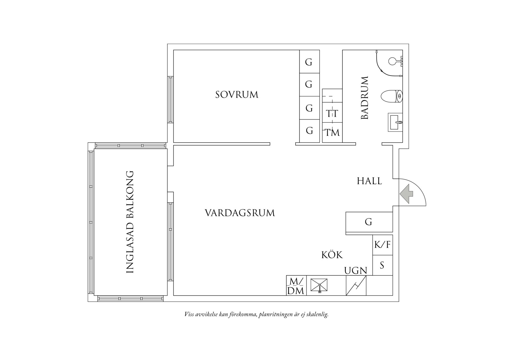 Planritning 1 Kvarnbygatan 41