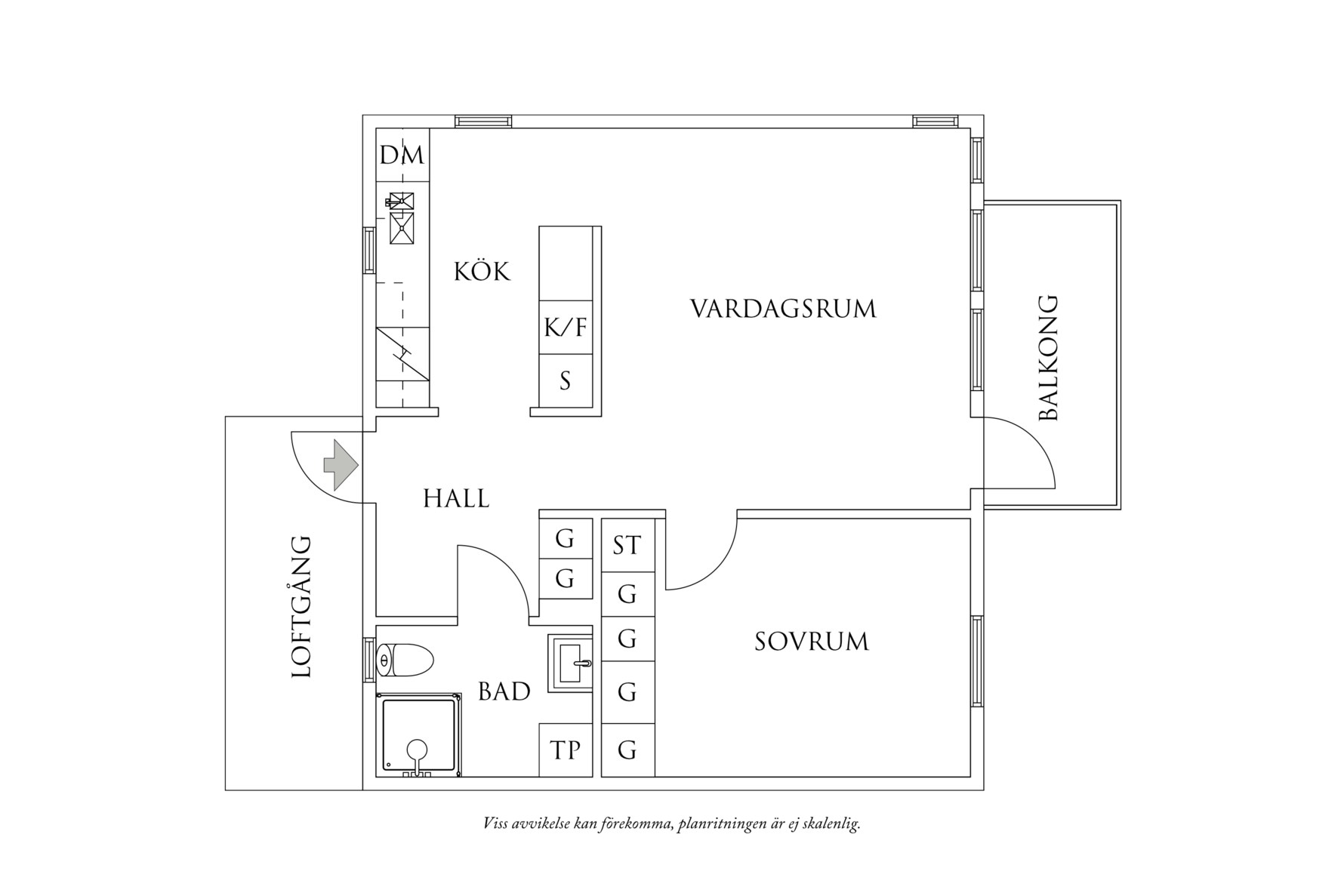 Planritning 1 Hovås stenbärsväg 2