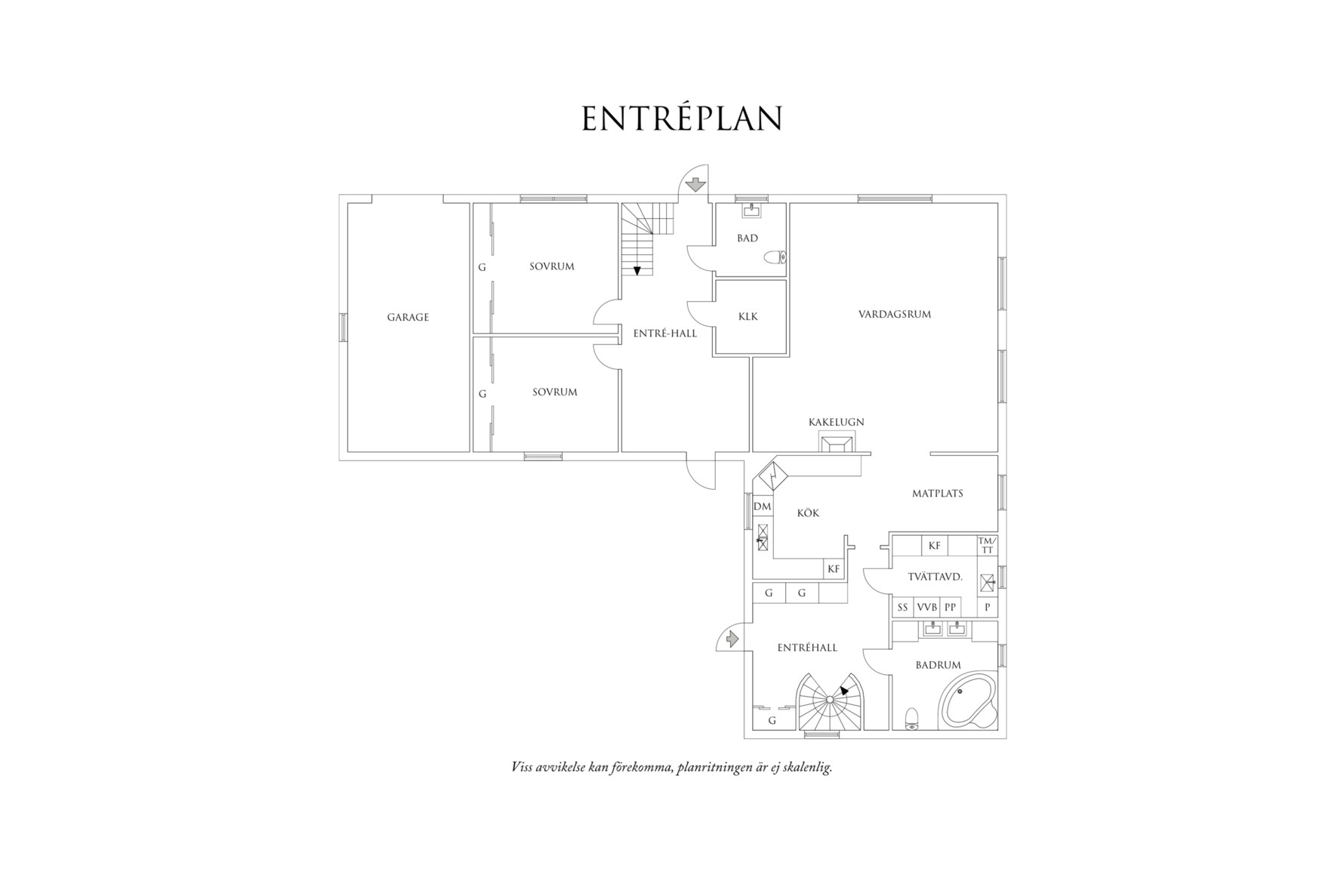 Planritning 1 Galtabäcksvägen 22