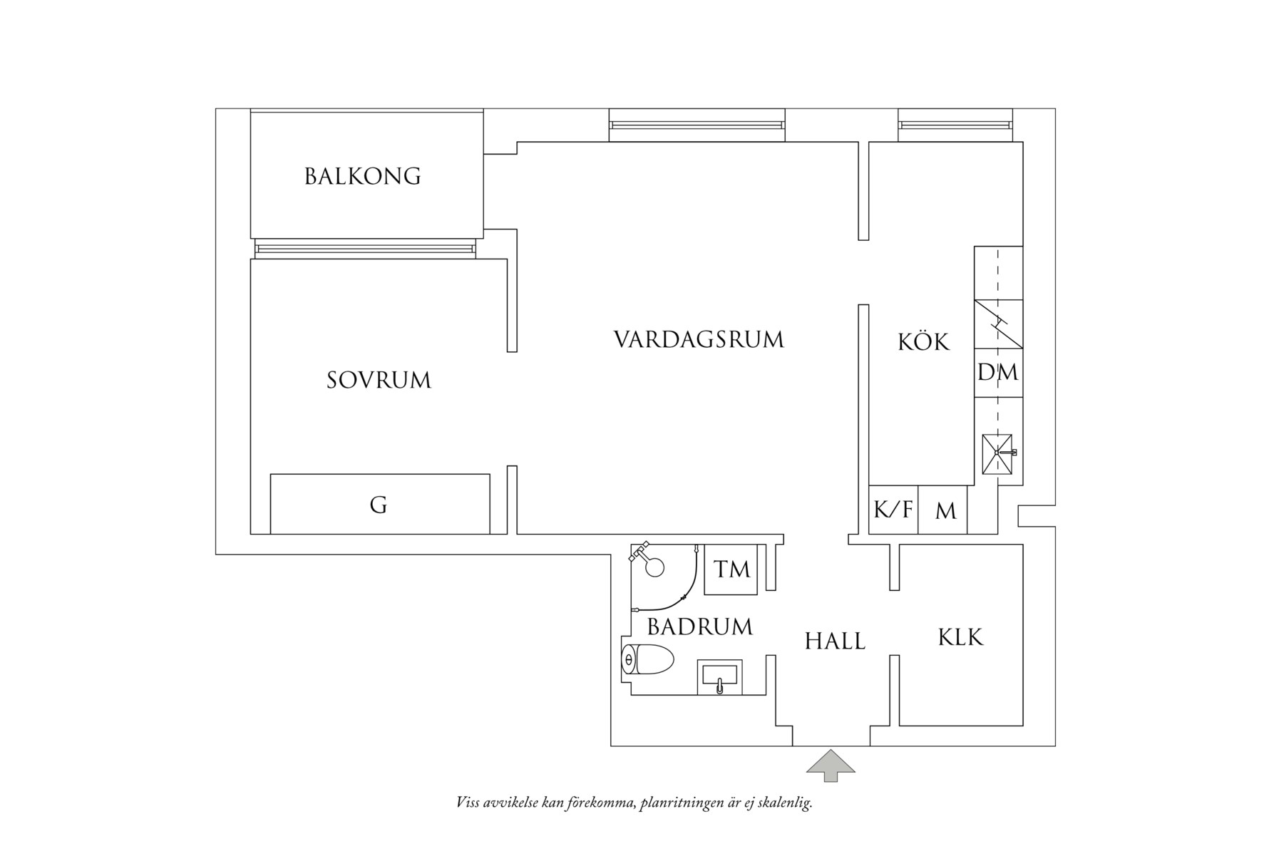 Planritning 1 Beryllgatan 66