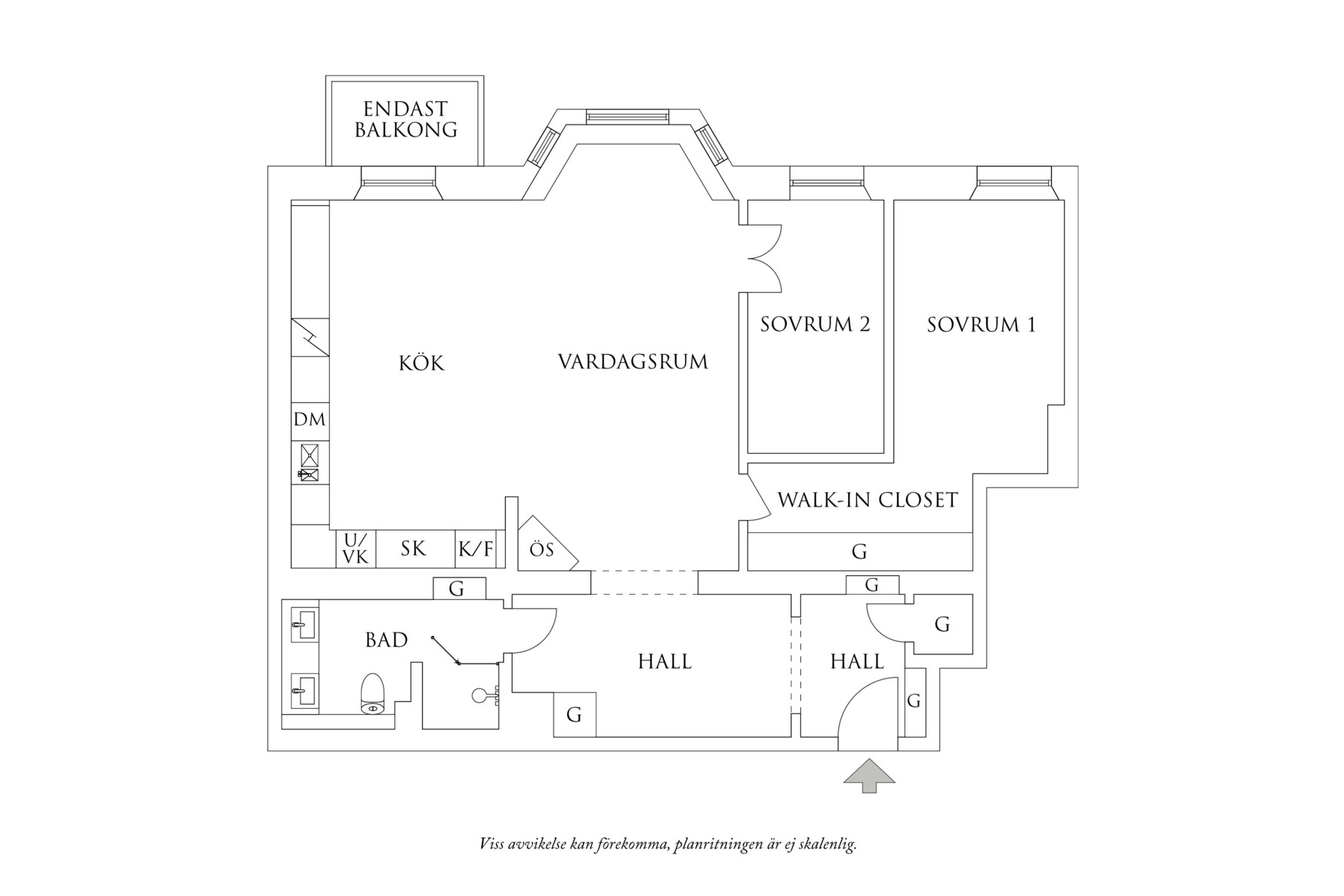 Planritning 1 Burgårdsgatan 12