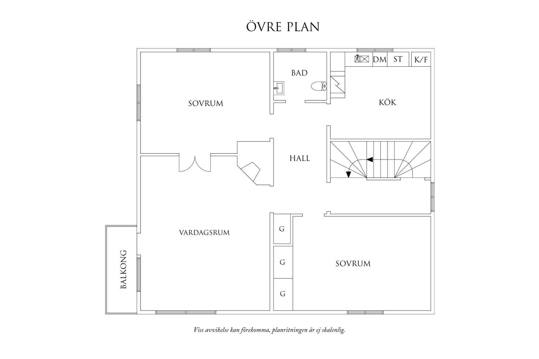 Planritning 2 Gustavsgatan 76