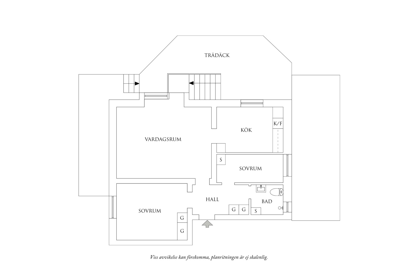 Planritning 1 Daltorpsgatan 49A