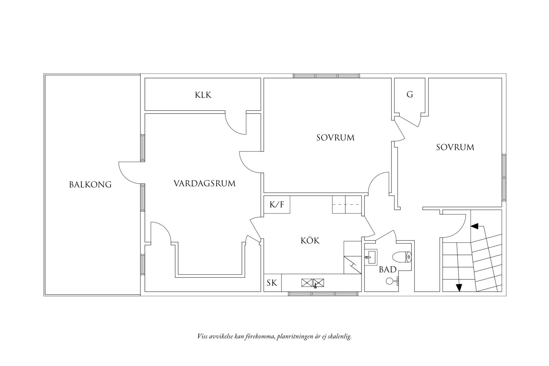 Planritning 3 Lerumsvägen 29A