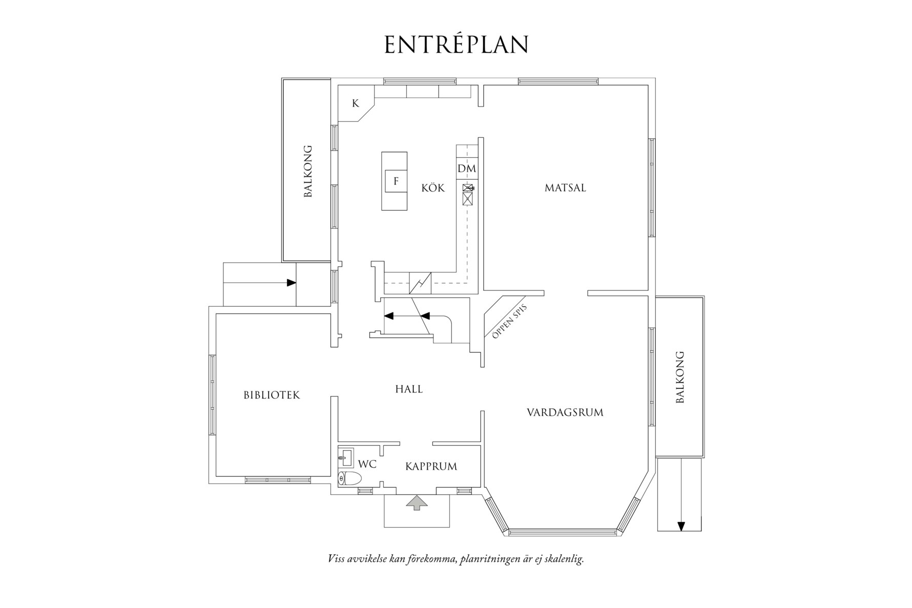 Planritning 2 Jakobsdalsgatan 32