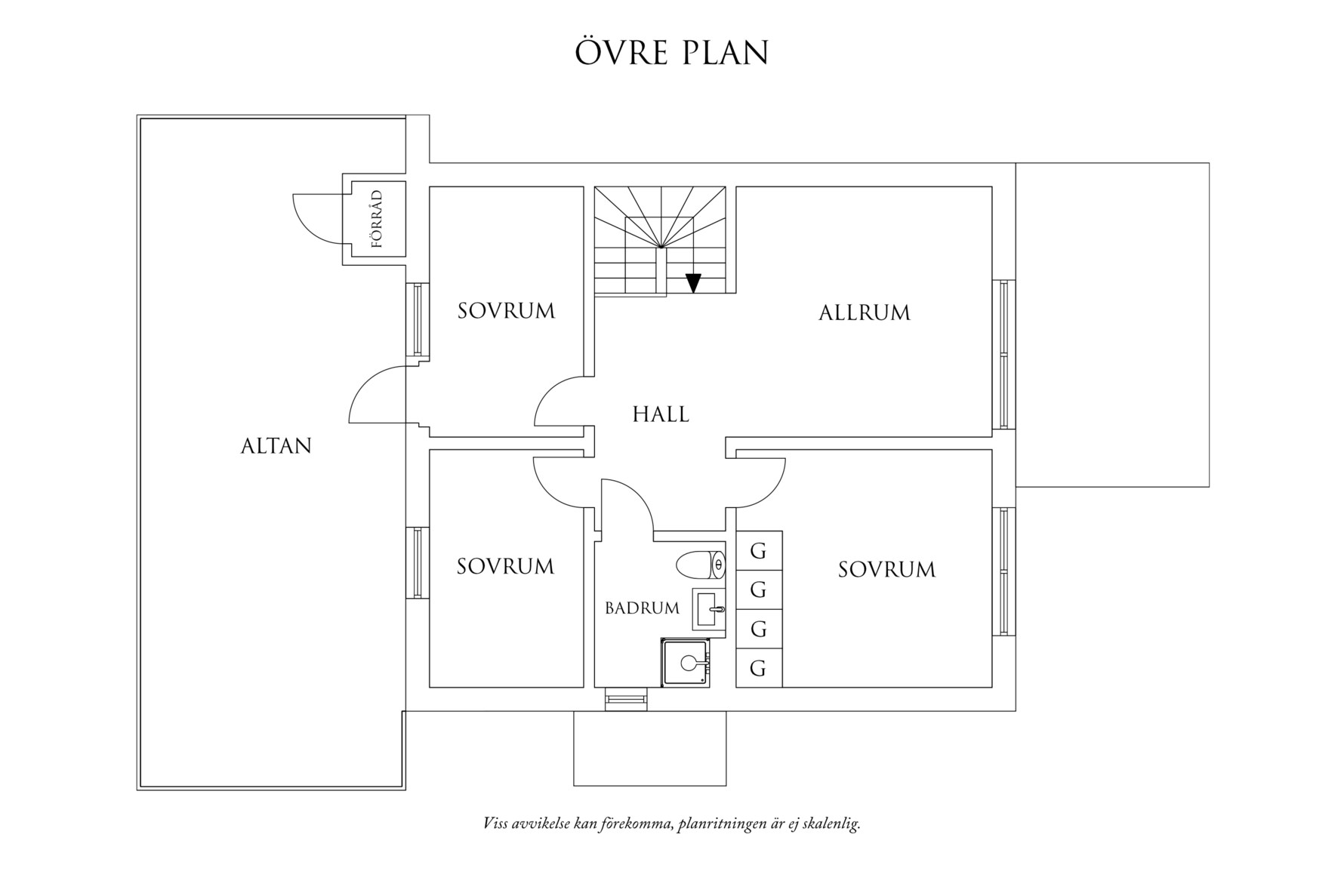 Planritning 2 Gundas gata 22