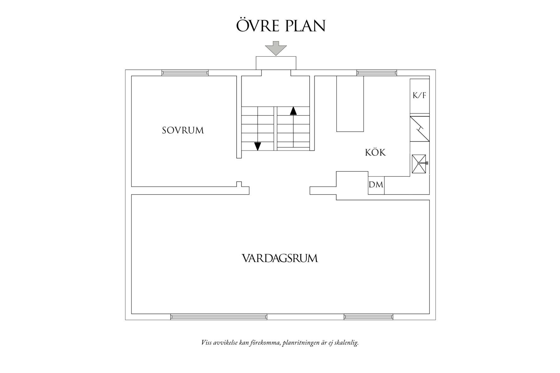 Planritning 1 Barefjällsgatan 26