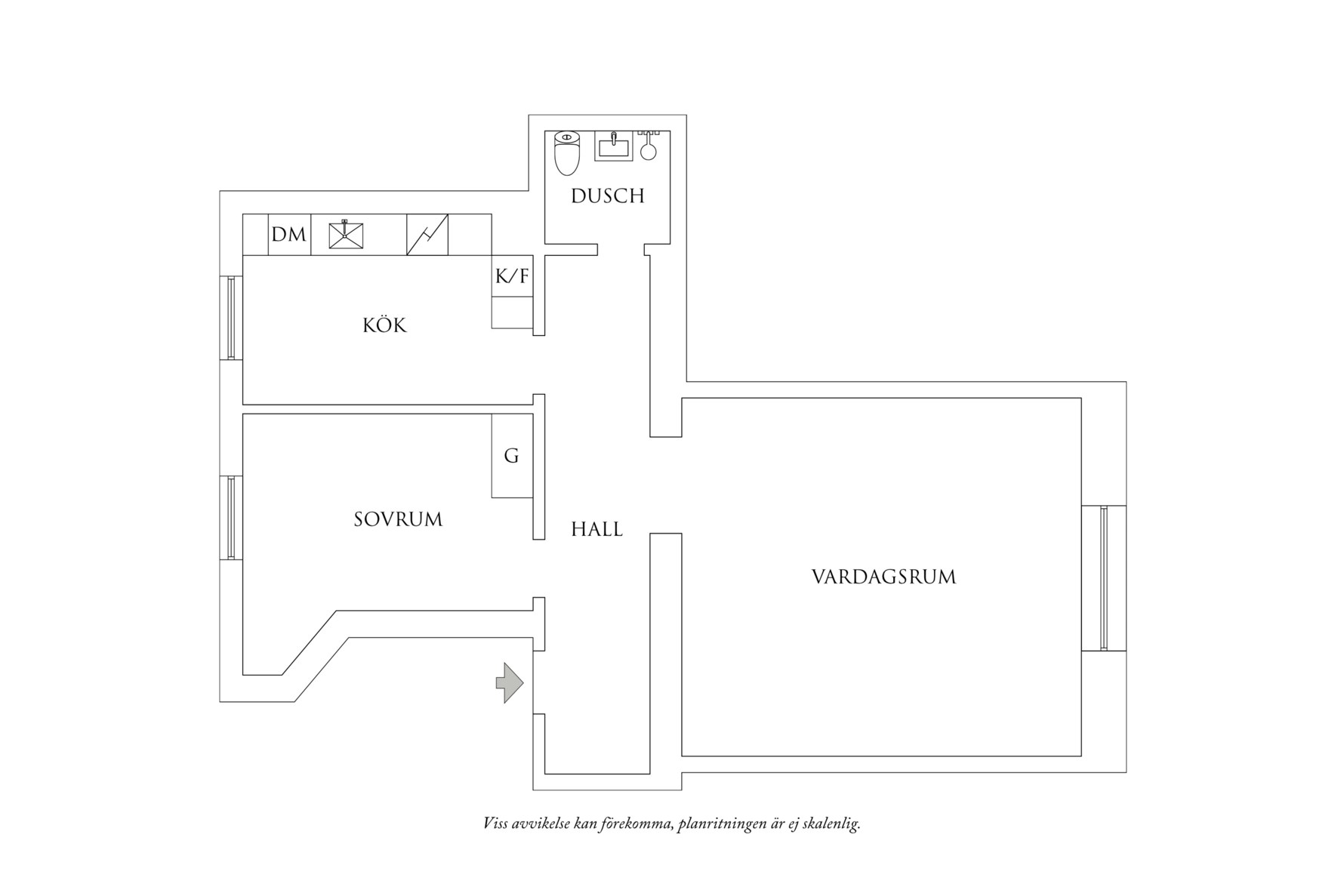Planritning 1 Gamlestadstorget 20